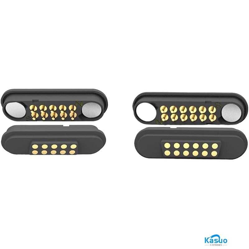 Magnetic Pogo Pin Connector- Double row